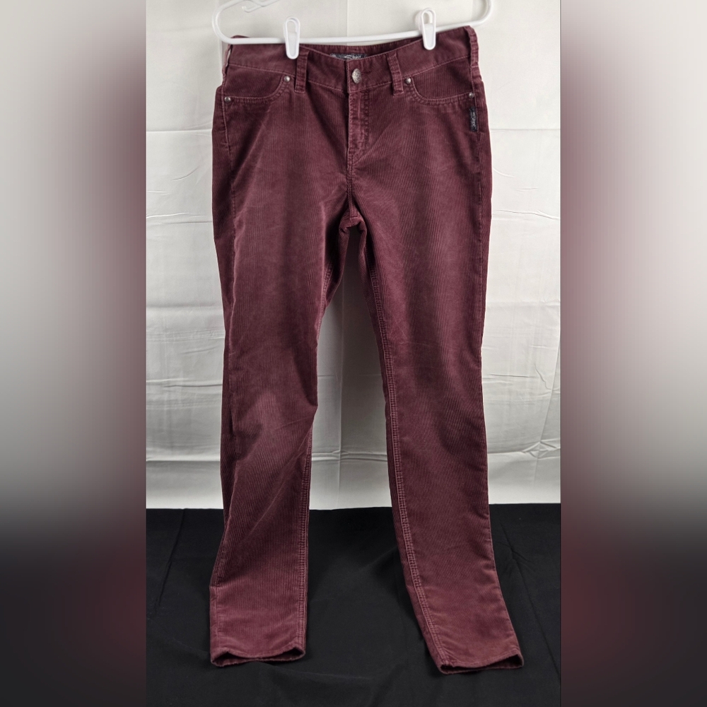 Silver Jeans Suki Jegging Pants Womens 30x31 Light Purple Stretch